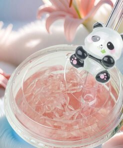 5pcs glass straws